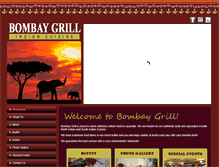 Tablet Screenshot of bombaygrillky.com